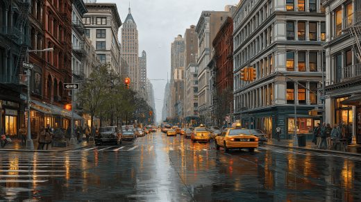 Yellow Taxies puzzle preview